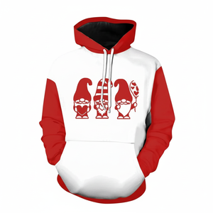 Sudadera con Capucha Navideña para Hombre, Diseño Nuevo, Cómoda y Moderna, 100% Poliéster, con Logotipo Personalizado, MOQ Bajo - Product Image 1