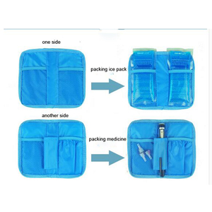 OEM ODM Diabetes Medical Insulin Cooler Bag with Digital LCD Thermometer Display Insulin Pen Storage Waterproof Polyester - Product Image 5
