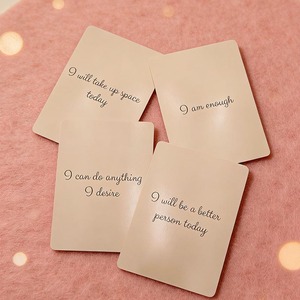 Carte Personalizzate di Alta Qualità con <span class=keywords><strong>Messaggi</strong></span> Ispiratori, Materiale Durevole, Stampa su Superficie Opaca, Gioco di Carte con Affermazioni Personalizzate - Product Image 3