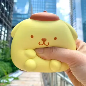 可爱的Kawaii Sanrio Squishies De Kuromi卡通摆件Fidget Squishy Sanrio儿童玩具