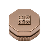 Capuchon de parfum en aluminium A380 robuste, plaqué or, pour flacon, de Guangdong OEM/ODM