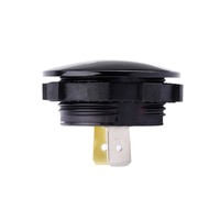 Voltmeter Digital DC Bulat Tahan Air 5-32V dengan Layar LED, Pengukur Tegangan untuk Sepeda Motor, Mobil, Kapal, RV, ATV, Perahu