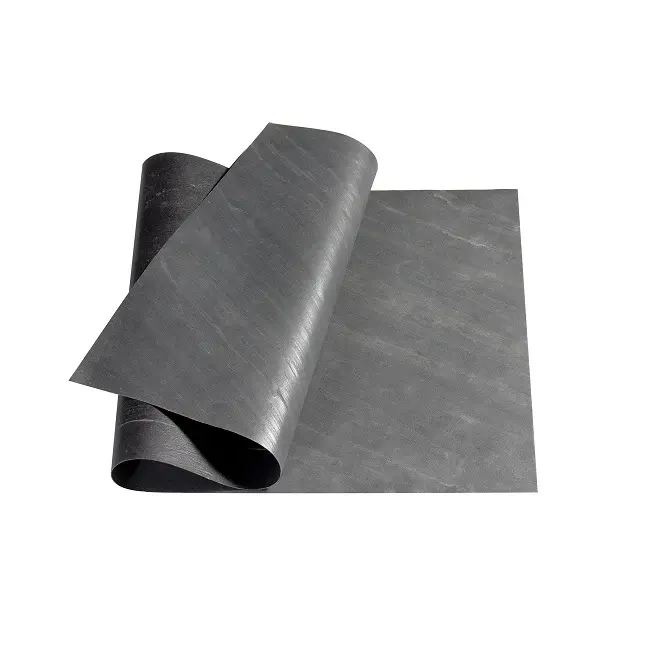 Top Selling Flexible Stone Veneer Sheets Line Black Wall Cladding Stone Veneer For Kitchen Top And Wall Decoration Use