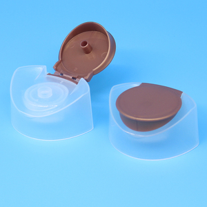 Màu sắc đôi hình bầu dục nhựa lật Top cap 200ml dầu gội chai nắp & đóng cửa - Product Image 2