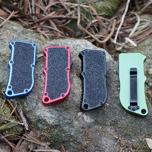 Couteau utilitaire <span class=keywords><strong>professionnel</strong></span> à lame <span class=keywords><strong>rétractable</strong></span> SK5, manche en aluminium, couteau pliant remplaçable, multifonction, EDC, coupe-boîte de poche - Product Image 4