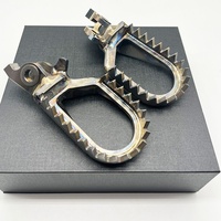 Repose-pieds en titane pour Kawasaki KX250F KX450F 2013-2024, repose-pieds CNC en titane, repose-pieds tout-terrain pour motocross