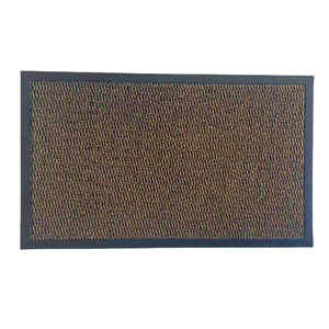 Felpudo de entrada exterior de perfil bajo antideslizante de alta resistencia, alfombrillas de bienvenida a rayas para alfombrilla de puerta de entrada que atrapa la humedad de la suciedad - Product Image 3
