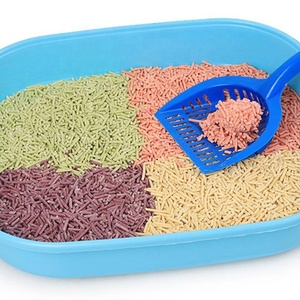 Areia Sanitária para Gatos OEM Rosa em Tiras de Tofu 1.5 2.0 3.0 mm, Aglomeração Forte, Descartável no Vaso Sanitário, Biodegradável, Ecológica, Natural à Base de Plantas - Product Image 2