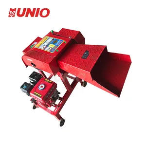 Animal feed mini chaff cutter and grinder electric machine alfalfa chopper chaff cutter Australia agricultural and fodder chaff