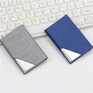 Porte-cartes de visite en métal multifonctionnel, cadeaux d'affaires, grande capacité, logo personnalisé pour entreprise, publicité, vente en gros - Product Image 5