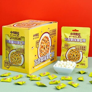 Mentas sin Azúcar con Vitamina C al por Mayor - Caramelos con Sabor a Maracuyá en Caja Expositora para Aliviar la Sequedad Bucal y Ocasiones Sociales - Product Image 1