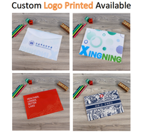 Carpeta de Archivo Transparente A4 al por Mayor, Bolsa de Plástico Impermeable con Botón a Presión, Carpeta de Documentos con Logotipo Personalizado para Oficina y Escuela