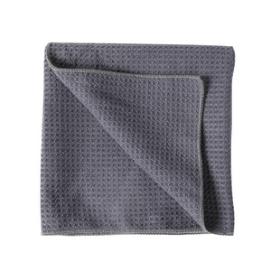 Serviette de lavage de voiture en microfibre 40x40cm 40x60cm, très absorbante, anti-poussière, couleur unie - Product Image 2