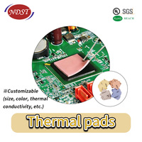 Almohadilla Térmica de Silicona NDST NDST-CP120 de Alta Conductividad Térmica, Excelente Aislamiento Eléctrico, Clasificación de Resistencia al Fuego 94-V0, Alto Voltaje