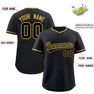 Jersey Baseball Ukuran Besar Custom Print Bahan Polyester 100% Bernapas, Grosir, Unisex - Product Image 5