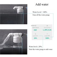 Contrôleur de niveau de réservoir d'eau WIFI automatique à distance avec relais Détecteur de niveau de liquide intelligent Tuya Détecteur d'alarme de fuite