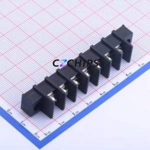 KF35CM-8.25-7P Barrier Terminal Block Through hole Component (THT),P=8.25mm Connector Two Sides 8.25mm 1x7P Straight Pin - Product Image 1