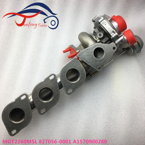 Muslimate 827056-0001 784119-5007S A1570900880 turbocompressore destro per motore a benzina Mercedes Benz CL63 AMG 5.5L M157 <span class=keywords><strong>DELA</strong></span> 55 - Product Image 4