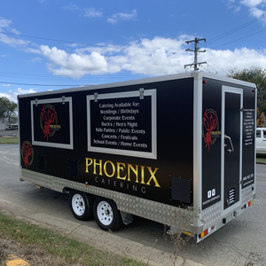 Remolque de camión de comida rápida para cocina al aire libre, carro de comida callejera móvil con todo el equipo de cocina para aperitivos y perritos calientes, venta - Product Image 2