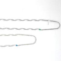 Pince de fixation hélicoïdale préformée pour câble de soutien de ligne électrique