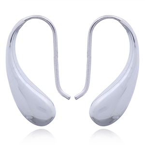 ต่างหูหยดน้ำตาสีเงิน925สำหรับงานเลี้ยงหรือเป็นของขวัญ - Product Image 1