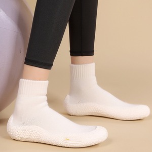 Golenshark Non-Slip <b>Socks</b> Ankle Fleece Lined Anti-Slip Yoga <b>Running</b> Fitness Workout Soft Sole Unisex - Product Image 1