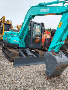 Mini pelle sur chenilles Kobelco SK 75 d'occasion à vendre haute qualité bonne performance Kobelco SK75 du Japon original bon marché - Product Image 3