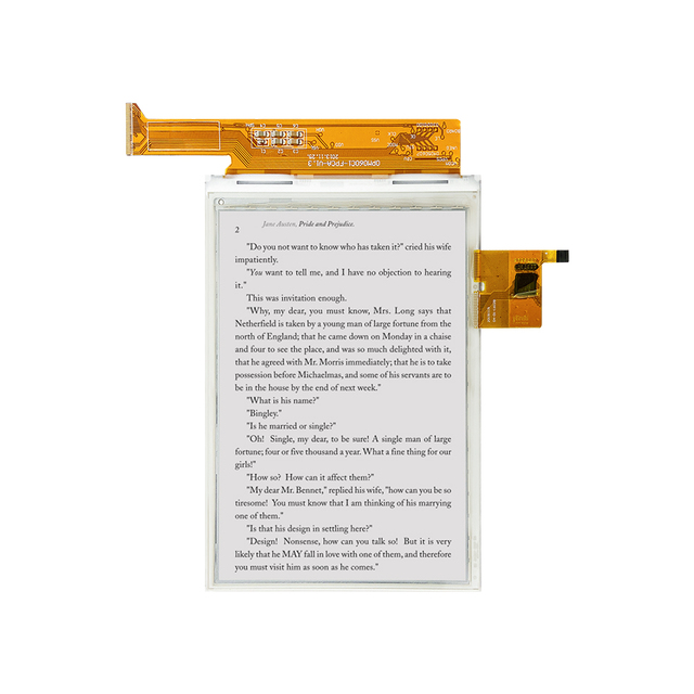 Black/White or Color 6inch Touch Epaper E ink Reader Screen for Kindle