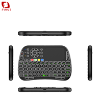 Mini Teclado Inalámbrico M9 BT de Primera Calidad, 2.4G, Modo Dual, Control Remoto Inteligente con Voz e Infrarrojos