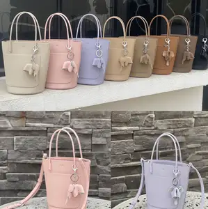 Big Capacity Cheap Factory Price Design Logo High Quality Genuine Leather Tote Cross body For Women
