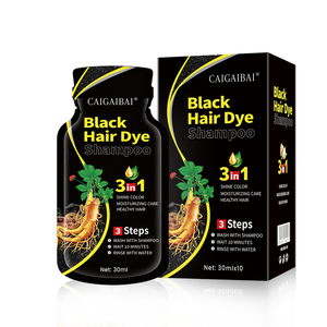 CAIGAIBAI Shampoo Nero Naturale per Capelli 30ml, Tinta Istantanea - Product Image 2