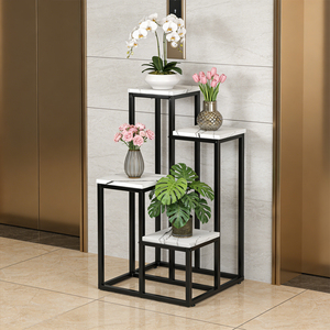 Soporte <span class=keywords><strong>de</strong></span> Metal <span class=keywords><strong>para</strong></span> <span class=keywords><strong>Plantas</strong></span>, Estante Alto <span class=keywords><strong>para</strong></span> Flores <span class=keywords><strong>de</strong></span> Esquina, <span class=keywords><strong>para</strong></span> Interiores y Exteriores, Exhibidor <span class=keywords><strong>de</strong></span> <span class=keywords><strong>Plantas</strong></span> Verdes <span class=keywords><strong>para</strong></span> <span class=keywords><strong>Muebles</strong></span> del Hogar y Balcón - Product Image 4