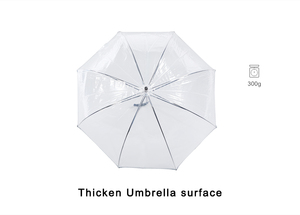 Good Quality Small Fresh Plastic <b>Umbrella</b> With Logo Printing - Product Image 5