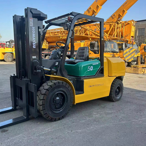 HELI TCM FD50 High Quality 3-10 Ton <b>Used</b> Diesel Engine Forklift with Three Stage Mast Ready Shipping Isuzu Engine Outdoor - Product Image 1