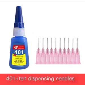 Colla Super Forte a Rapida Asciugatura, Adesivo Cianoacrilato Durevole e Stabile per Riparazioni di Metallo e Plastica, Multiuso - Product Image 3