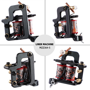 Kit de machines à tatouer à double bobine pour traçage et ombrage, fournitures et outils de tatouage corporel - Product Image 4