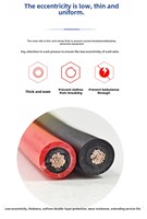 Cable de Alimentación de Bajo Voltaje H1Z2Z2-K con Aislamiento XLPO y Revestimiento XLPO para Sistemas Solares Industriales