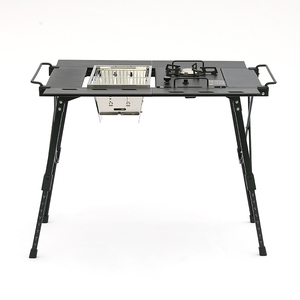 Wholesale Outdoor Multifunctional Light Weight Hight <b>Adjustable</b> Portable <b>Folding</b> Aluminium Alloy Picnic Camping IGT <b>Table</b> - Product Image 1