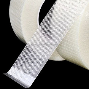 क्रॉस फिलामेंट फाइबरग्लास एपॉक्सी राल इन्सुलेशन टेप चिपकने वाला आंसू प्रतिरोधी लैपटॉप जीवन बैटरी पैकेजिंग के लिए - Product Image 4