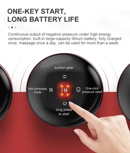 Máquina Portátil Inteligente de Masaje Eléctrico con Ventosas para Terapia Corporal, Set de Masajeador Eléctrico con Ventosas para Aplicación Corporal - Product Image 6