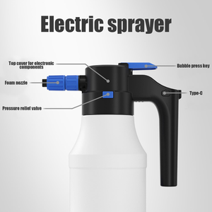 1.5L Cordless Electric <b>Pump</b> Foam Sprayer with 8MPa Pressure Lithium <b>Battery</b> Powered for Car Wash Pressure Cleaning - Product Image 4