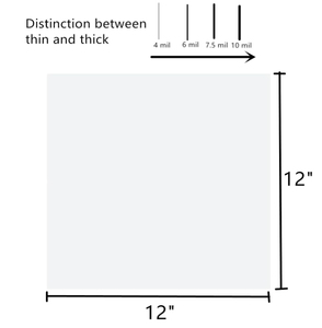 乙烯基空白模板，剪影，透明聚酯醋酸聚酯薄膜工艺模板材料 - Product Image 3