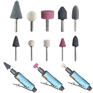 Пневматический Цанга 3 мм и 6 мм принимает большинство аксессуаров, представленных на рынке, комплект шлифовальных машин с 10 мелкими деталями - Product Image 4