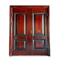 Puerta de Entrada Sencilla Abatible, Moderna, Antirrobo, para Exteriores, Villas, Apartamentos, Puertas de Seguridad para Casa