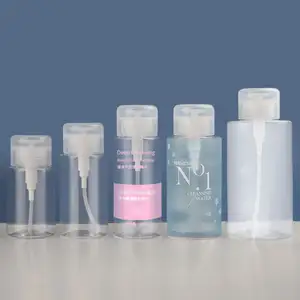 150ml/200ml/250ml/300ml/500ml Hochwertige Luxus-Kosmetik lotion flasche Benutzer definiertes Logo Matte Soft Touch Plastik pumpen flasche