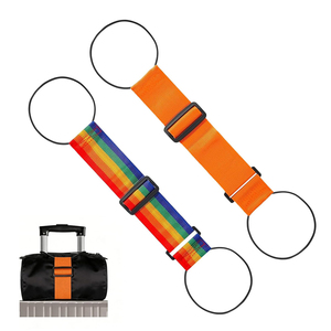 Cinghia <span class=keywords><strong>di</strong></span> <span class=keywords><strong>Fissaggio</strong></span> per Valigia AF20260601 Originale, Elastica e Regolabile in Poliestere, per Viaggi, Taglia L CN - Product Image 4