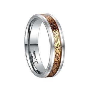 Anillos de <span class=keywords><strong>boda</strong></span> góticos para hombre, anillos de tungsteno de alta calidad, de fábrica china, al por mayor - Product Image 4