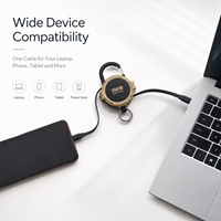 Cable USB C a USB C Retráctil de 100W al por Mayor para Distribuidores y Minoristas