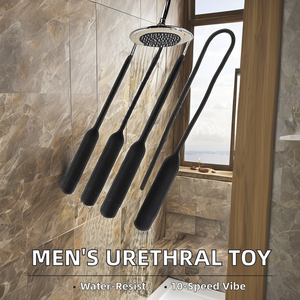 10 Frequentie Heren Vibrerende Urethrale Plug Seksspeeltje Voor <span class=keywords><strong>Penis</strong></span> Inbrengen Urethra Geluid Dilatator Katheter Vibrator - Product Image 2