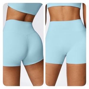 Shorts de sport moulants pour femme, leggings taille haute, pantalon de fitness amincissant, vêtements de gym et yoga, rehausseur de hanches, personnalisé pour la course - Product Image 5